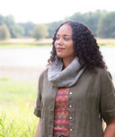 New Knitter's Cowl | Handknit Design Sample | Brooklyn Tweed