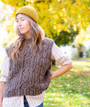 Roko Vest | Handknit Design Sample | Brooklyn Tweed