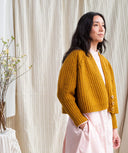Stroopwafel Cardigan | Handknit Design Sample | Brooklyn Tweed