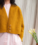Stroopwafel Cardigan | Handknit Design Sample | Brooklyn Tweed