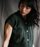 Ashfork Vest | Knitting Pattern by Aude Martin