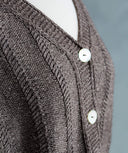 Ashfork Cardigan | Knitting Pattern by Aude Martin - Button