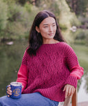 Bowhall Pullover | Knitting Pattern by Monica Christine (Maier)
