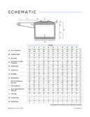 Bowhall Pullover | Knitting Pattern by Monica Christine (Maier) Schematic Sizing