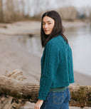 Cambys Pullover | Knitting Pattern by Orlane Sucche in Imbue Diebenkorn