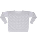 Ecola Pullover | Knitting Pattern by Jennifer Brou - Flat
