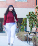 Edelin Cabled Pullover | Knitting Pattern by Shayla Crowel