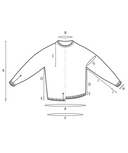 Glastonbury Pullover | Knitting Pattern by Sophie Ochera Schematic