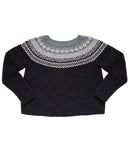 Grinnell Pullover | Knitting Pattern by Weichien Chan - Garment Flat