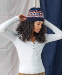 Kavita Colorwork Hat | Crochet Pattern by Brenda K.B. Anderson