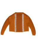 Maybeck Pullover | Knitting Pattern by Ksenia Naidyon - flat
