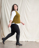 Modern Tabard Vest | Handknit Design Sample | Brooklyn Tweed