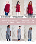 Modern Tabard | Collage Customizable Knitting Pattern by Jared Flood | Gallery PDF Sizing Info