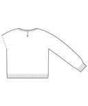 Muisje Children's Sweater | Knitting Pattern by Diana Yi-Monnier - Schematic