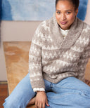 Peaks Pullover | Handknit Design Sample | Brooklyn Tweed