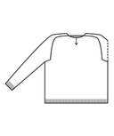 Rhyllis Pullover | Knitting Pattern by Cheryl Toy - schematic