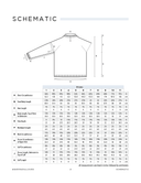 Skeppa Pullover | Knitting Pattern by Vibe Ulrik Sondergaard Schematic Sizing