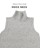 Modern Tabard | COLLAGE Customizable Knitting Pattern by Jared Flood | Brooklyn Tweed - Mock Neck