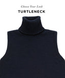 Modern Tabard | COLLAGE Customizable Knitting Pattern by Jared Flood | Brooklyn Tweed - Turtleneck