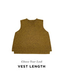 Modern Tabard | COLLAGE Customizable Knitting Pattern by Jared Flood | Brooklyn Tweed - Vest Length