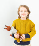 Thisby Children's Sweater | Knitting Pattern by Orlane Sucche