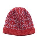 Zando Colorwork Hat | Knitting Pattern by Enikö Balogh - Flat in Dapple