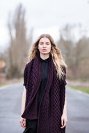 Aquinnah Scarf & Wrap | Knitting Pattern by Kerry Robb