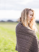Aquinnah Scarf & Wrap | Knitting Pattern by Kerry Robb