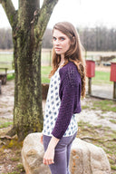 Fleur Shrug | Knitting Pattern by Yoko Hatta