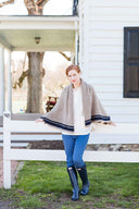 Flying Squirrel Stole Garment | Knitting Pattern by Michiyo