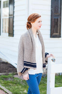 Flying Squirrel Stole Garment | Knitting Pattern by Michiyo