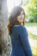 Gelsomina Aran Pullover | Knitting Pattern by Véronik Avery