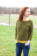 Hitch Pullover | Knitting Pattern by Mercedes Tarasovich-Clark
