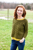 Hitch Pullover | Knitting Pattern by Mercedes Tarasovich-Clark