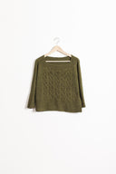 Hitch Pullover | Knitting Pattern by Mercedes Tarasovich-Clark