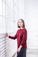 Laceleaf Pullover | Knitting Pattern by Alejandra Graterol