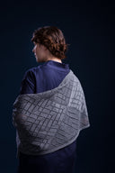 Leadlight Stole | Knitting Pattern by Amy van de Laar