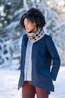 Morse Cowl | Knitting Pattern by Michele Wang