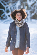 Morse Cowl | Knitting Pattern by Michele Wang