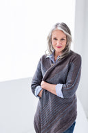 Pente Cardigan | Knitting Pattern by Carol Feller