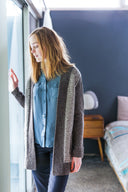 Rivet Cardigan | Knitting Pattern by Ann Klimpert